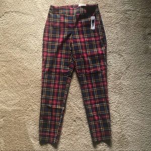 Time & Tru Plaid dress pants